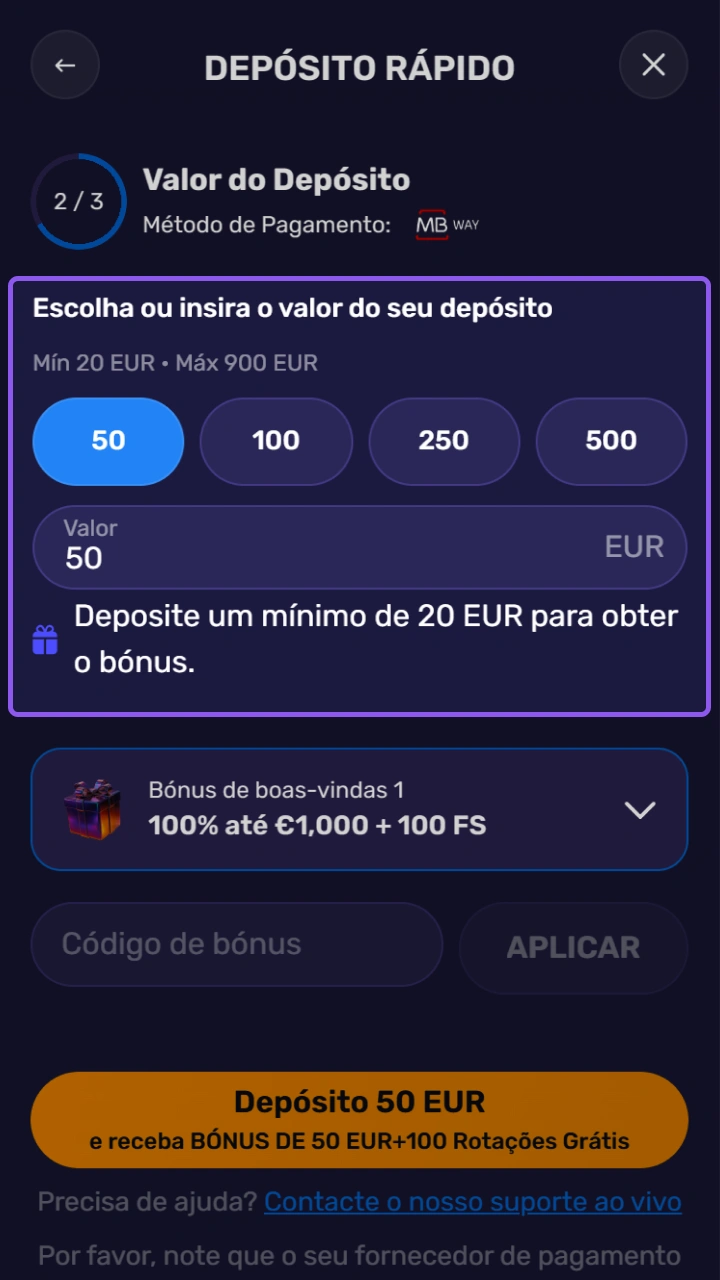 Faça um depósito no NorthSpin para receber jogadas grátis e um fantástico saldo de bónus.