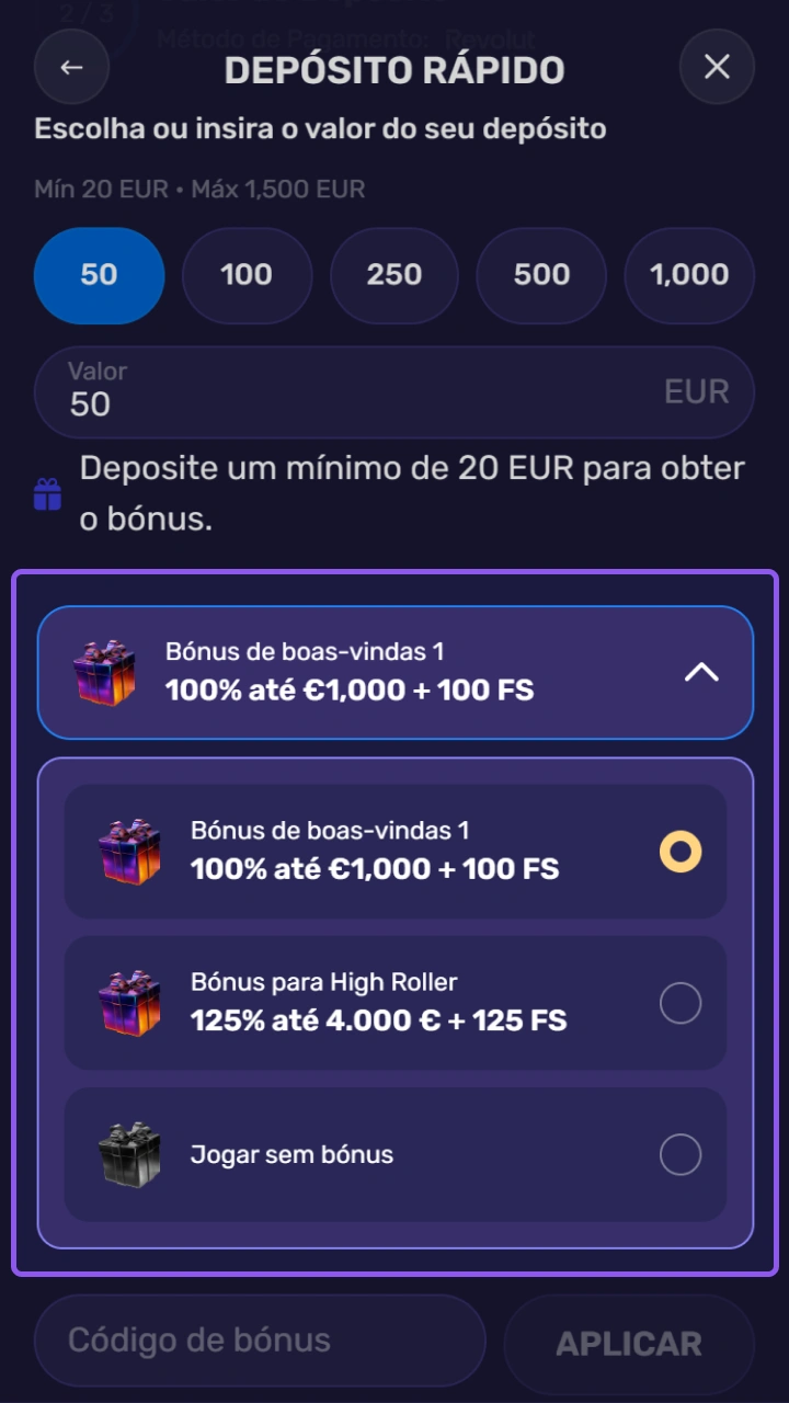 Ative o seu bónus de boas-vindas da NorthSpin para aumentar o seu saldo e jogar ainda mais.